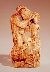 Le Baptême du Christ (ivoire de morse)